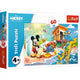 PUZZLE TREFL 60 DISTRACTIE PE PLAJA CU MICKEY MOUSE