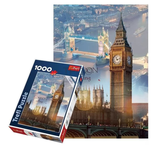 PUZZLE TREFL 1000 ZORI DE ZI LA LONDRA