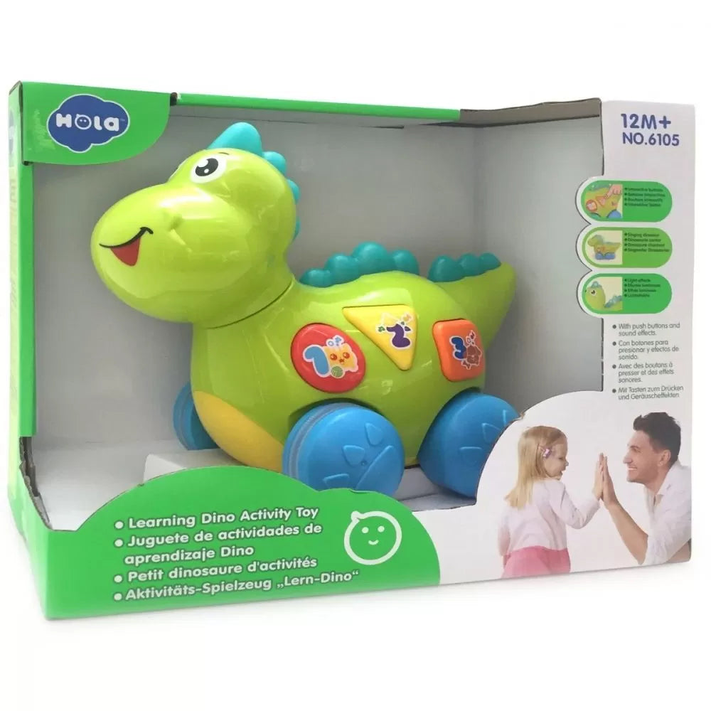 BABY DINOZAURUL INTERACTIV CU MISCARI MELODII SI LUMINI