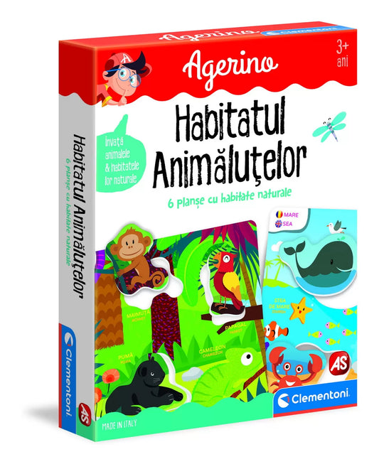 JOC EDUCATIV AGERINO ANIMALUTELE SI HABITATELE LOR