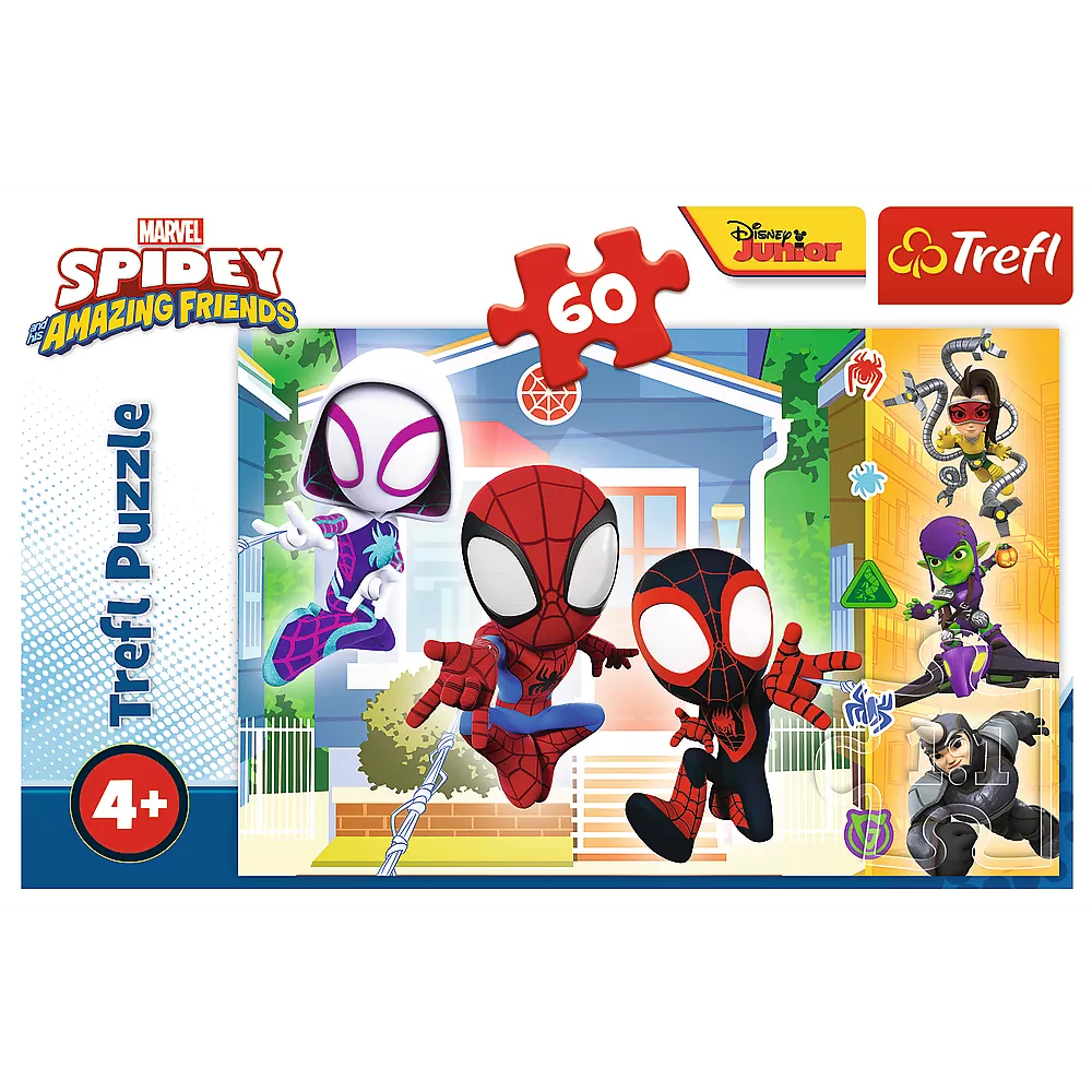 PUZZLE TREFL 60 LUMEA LUI SPIDEY