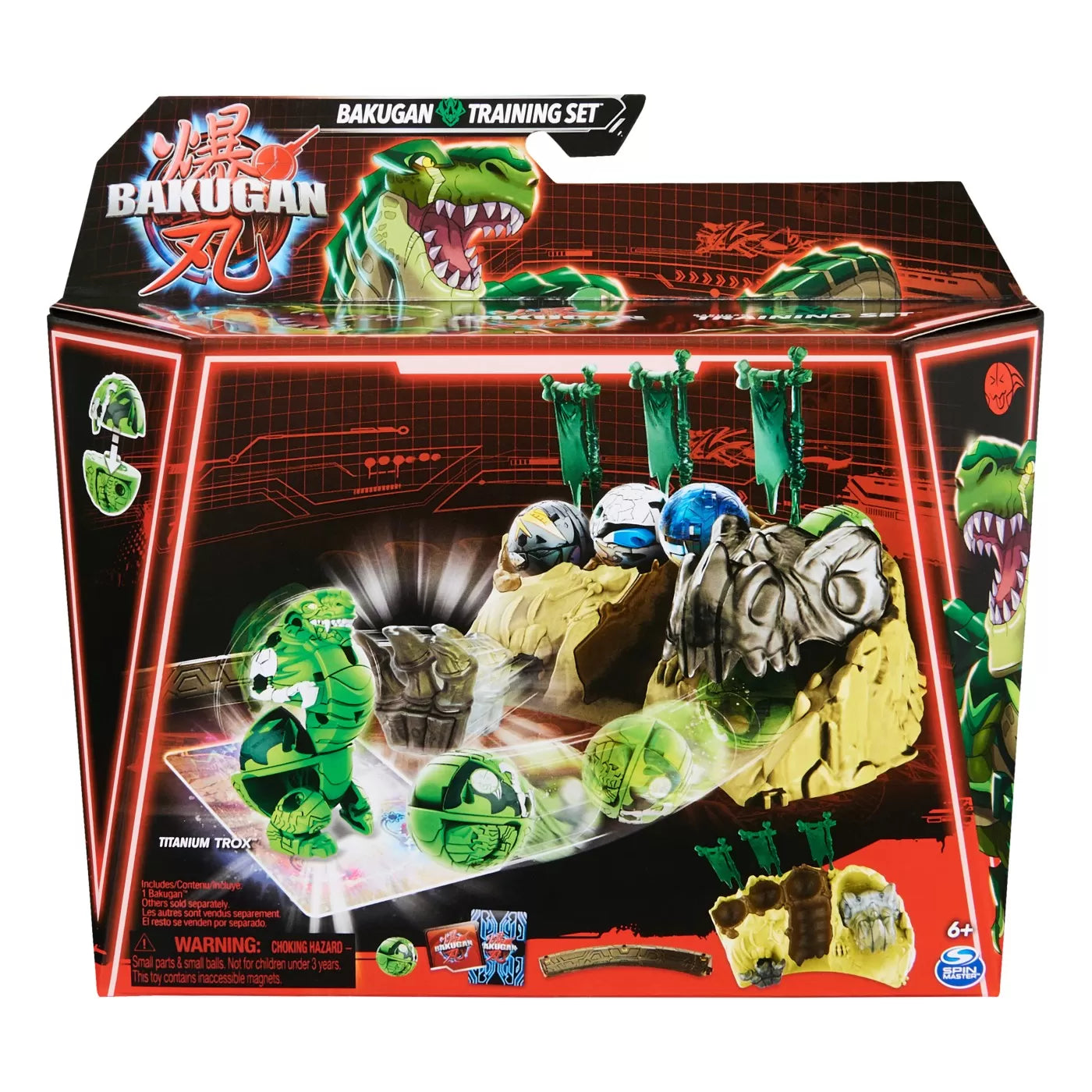 BAKUGAN SET DE ANTRENAMENT TITANIUM TROX