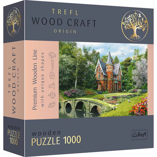 PUZZLE TREFL DIN LEMN 1000 PIESE CASA VICTORIANA