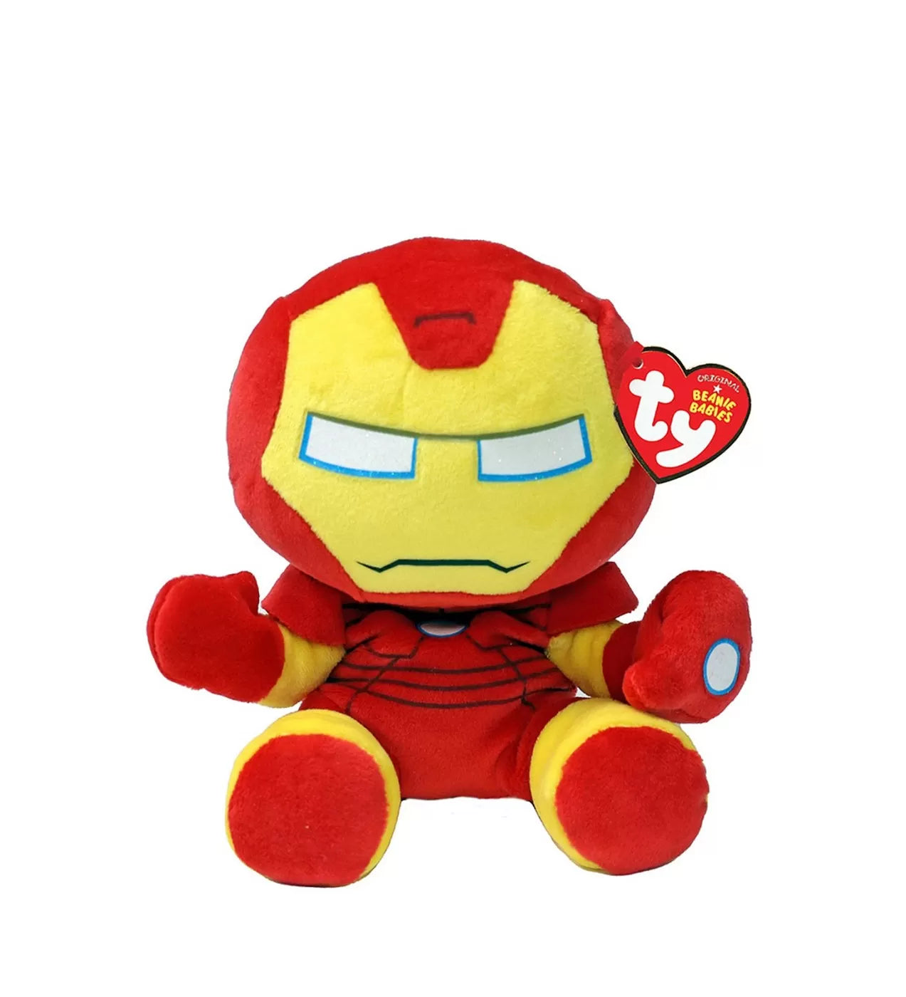 PLUS TY 15CM BEANIE BABIES SOFT MARVEL IRON MAN