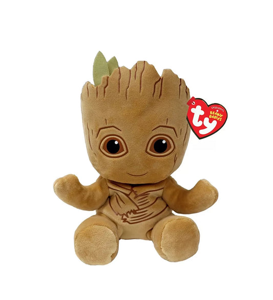 PLUS TY 15CM BEANIE BABIES SOFT MARVEL GROOT