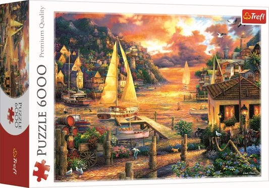 PUZZLE TREFL 6000 VANATORUL DE VISE