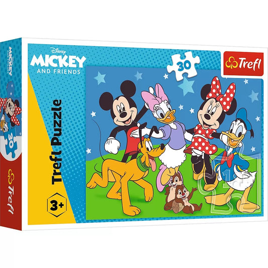 PUZZLE TREFL 30 DISNEY MICKEY SI PRIETENII