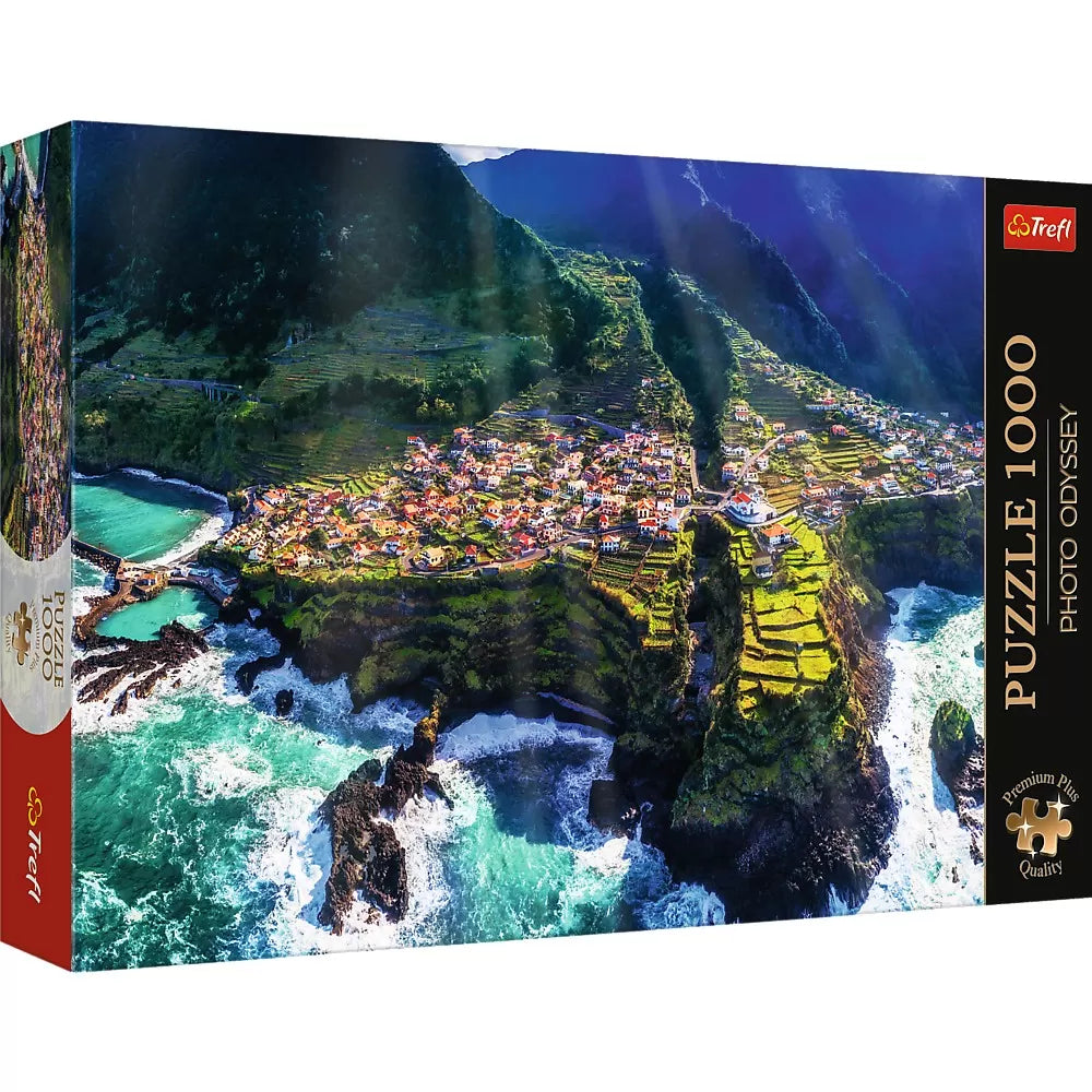 PUZZLE TREFL 1000 PREMIUM PLUS PHOTO ODYSSEY INSULA MADEIRA PORTUGALIA