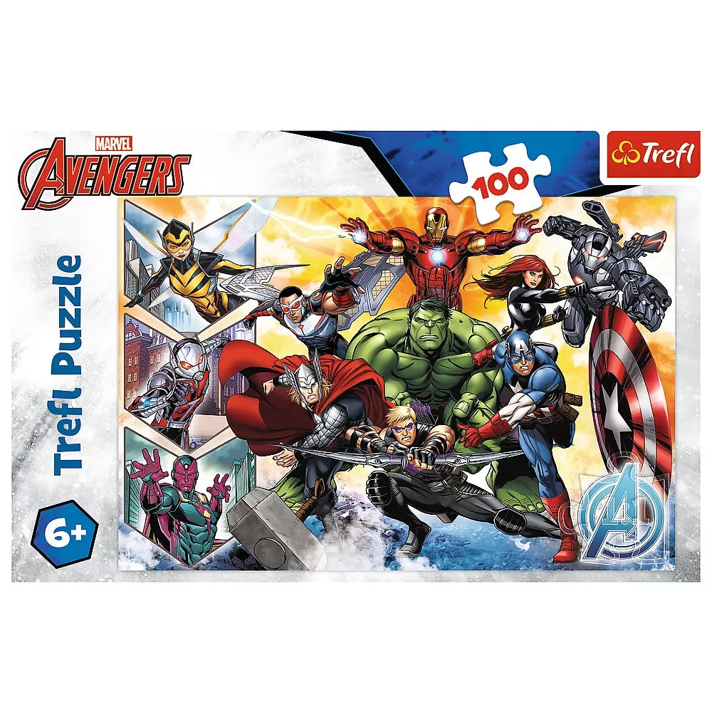 PUZZLE TREFL 100 MARVEL AVENGERS PUTEREA RAZBUNATORILOR