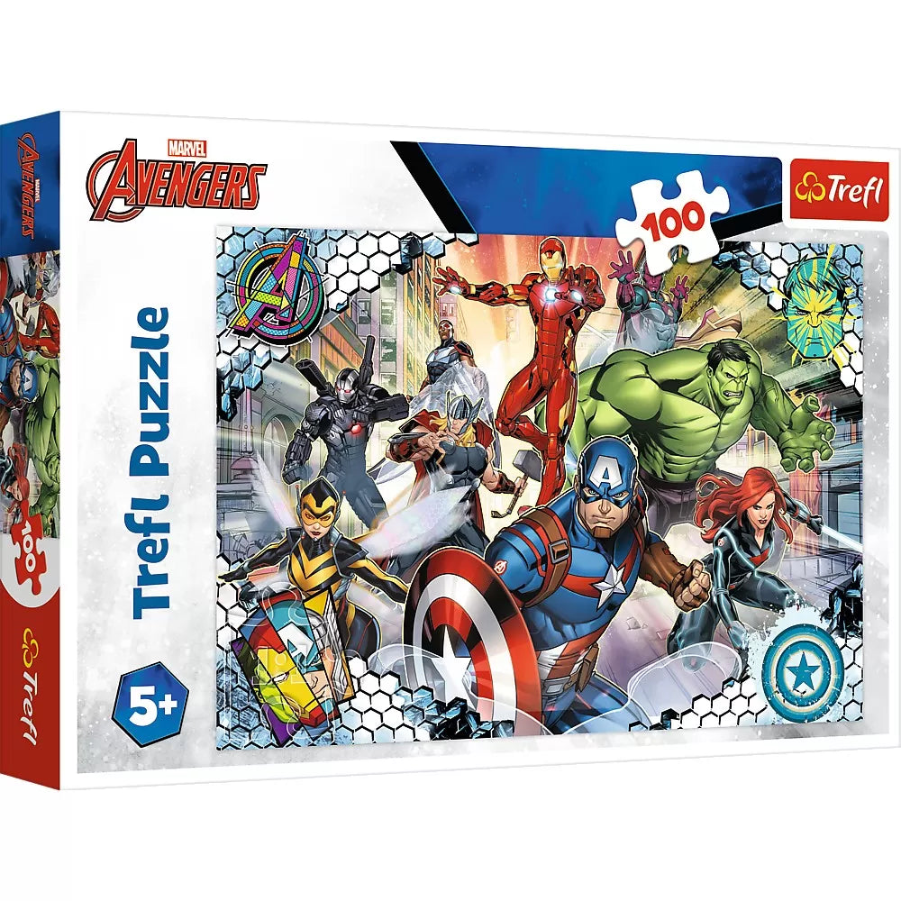 PUZZLE TREFL 100 AVENGERS RAZBUNATORII FAIMOSI