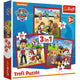 PUZZLE TREFL 3IN1 PATRULA CATELUSILOR CATELUSII FERICITI