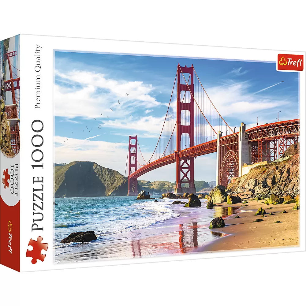 PUZZLE TREFL 1000 PODUL GOLDEN GATE SAN FRANCISCO