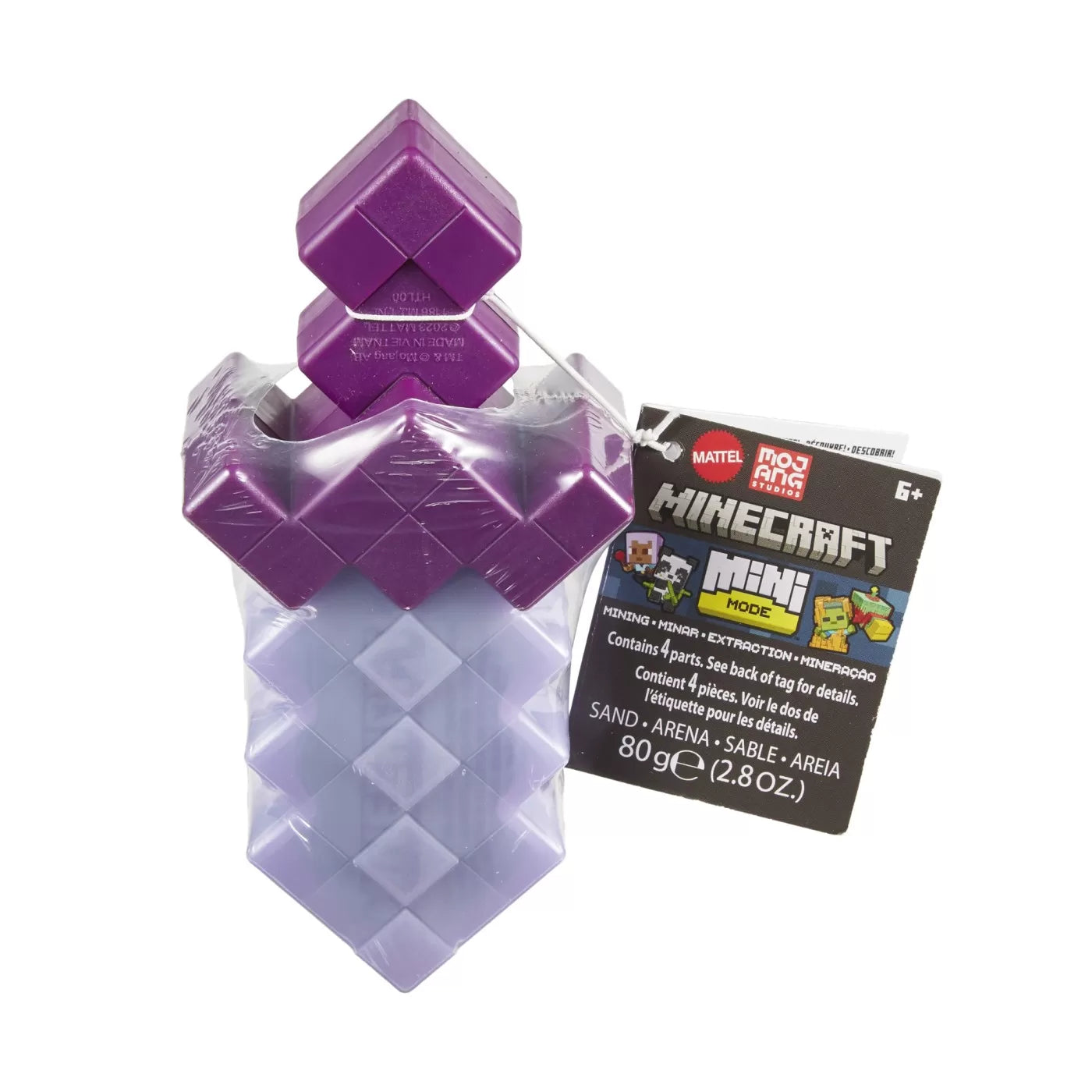 MINECRAFT MINI MODE SET EXPLORARE MINIERA VIOLET