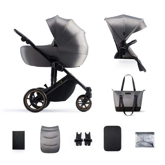 CARUCIOR 2 IN 1 KINDERKRAFT PRIME 2, SHADOW GREY