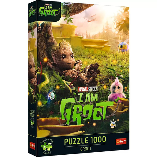 PUZZLE TREFL 1000 PREMIUM PLUS MARVEL GROOT