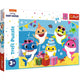 PUZZLE TREFL 24 MAXI HAPPY BABY SHARK