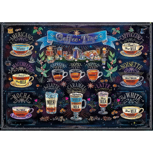 PUZZLE TREFL 500 TIPURI DE CAFEA