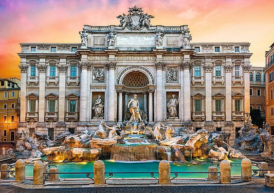 PUZZLE TREFL 500 FONTANNA DI TREVI ROMA