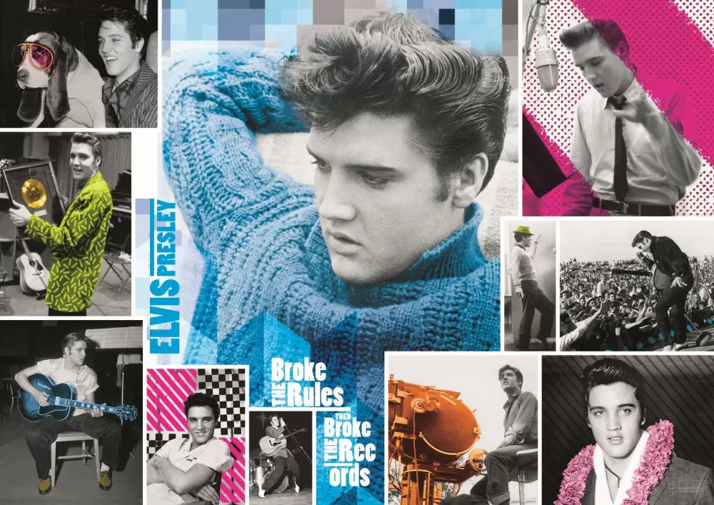 PUZZLE TREFL 1000 ELVIS PRESLEY INTOTDEAUNA TANAR