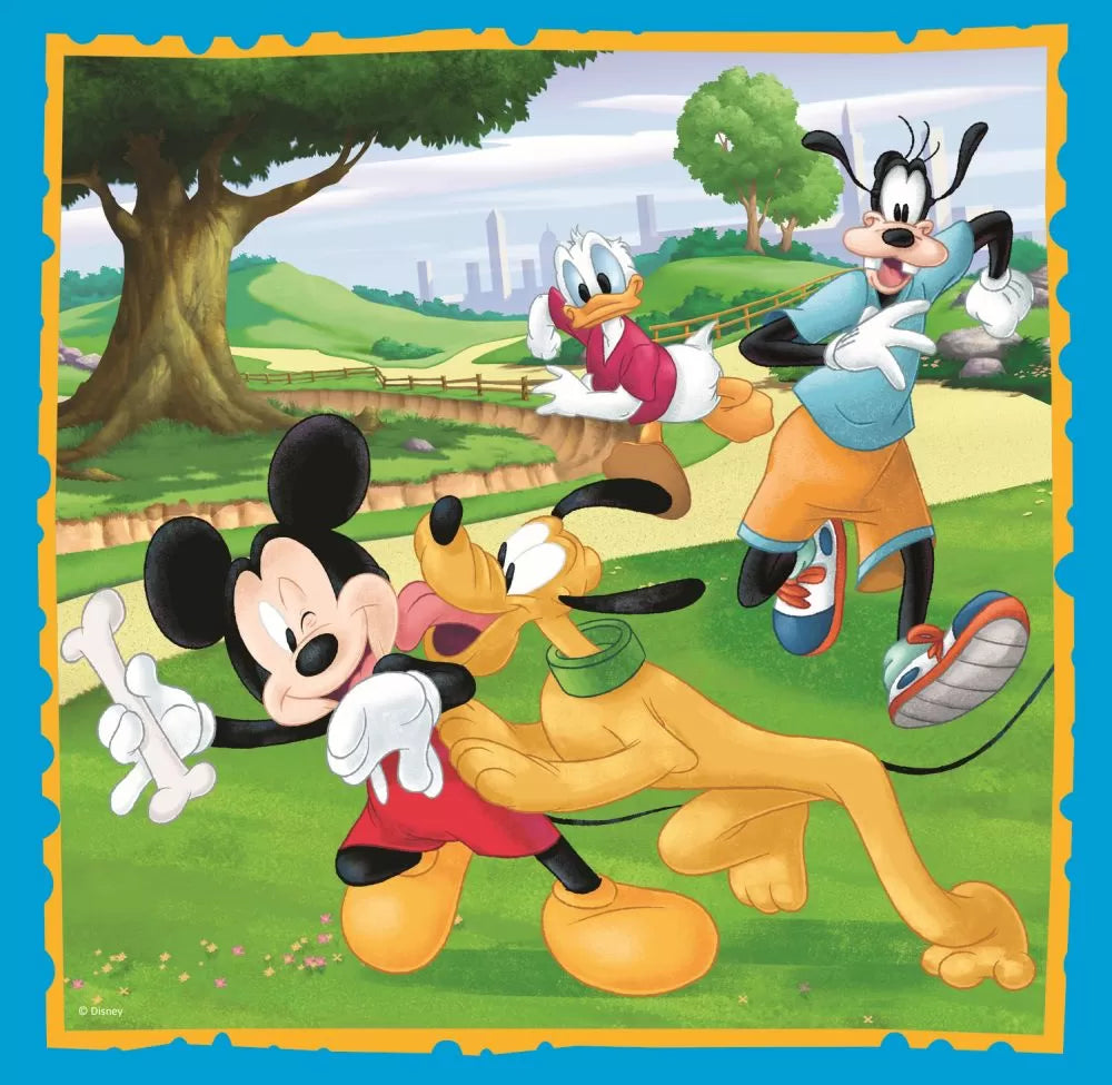 PUZZLE TREFL 3IN1 MICKEY MOUSE SI PRIETENII