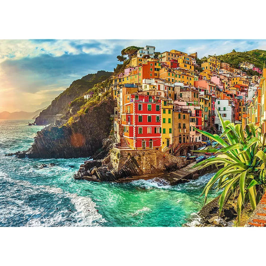 PUZZLE TREFL 1000 PREMIUM PLUS PHOTO ODYSSEY ORASUL RIOMAGGIORE