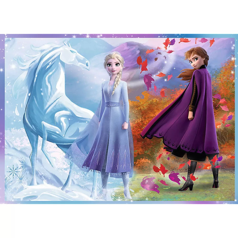 PUZZLE TREFL 4IN1 FROZEN2 CALATORIE CATRE NECUNOSCUT