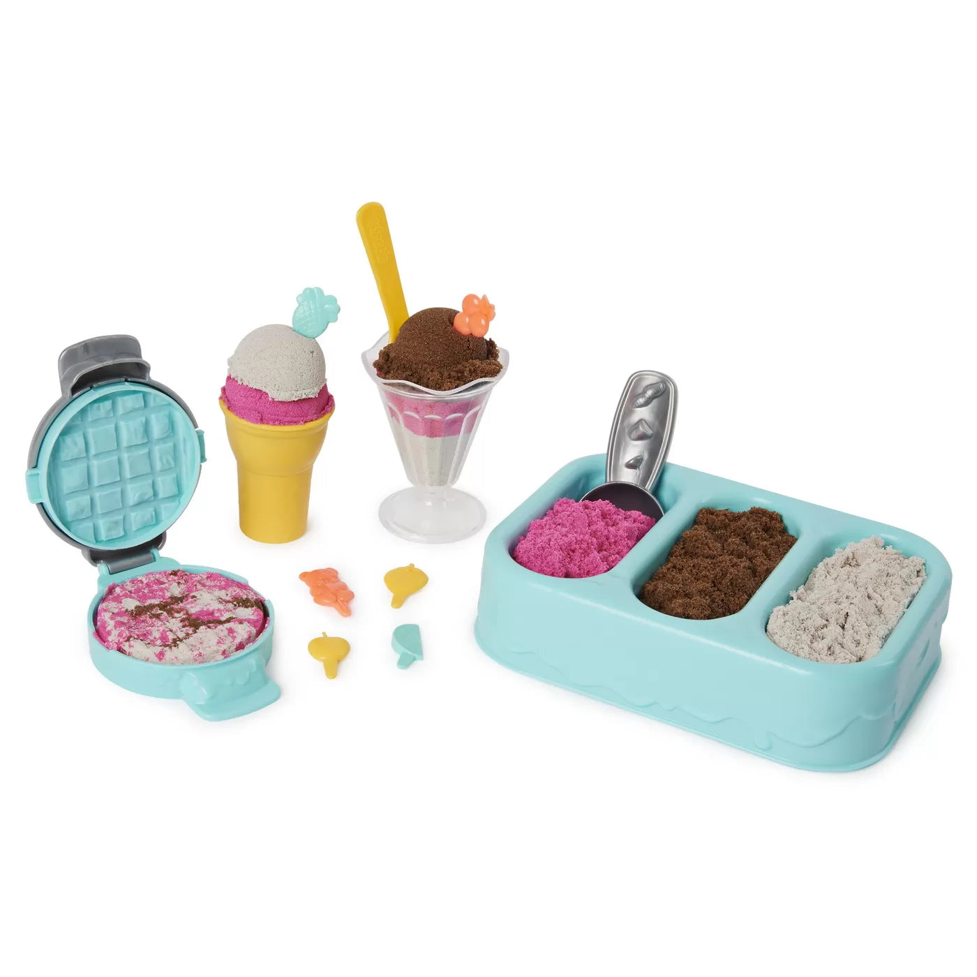 KINETIC SAND SET INGHETATA SI PRAJITURELE COLORATE SI PARFUMATE