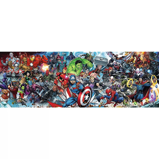 PUZZLE TREFL 1000 PANORAMA DISNEY MARVEL UNIVERSUL AVENGERS