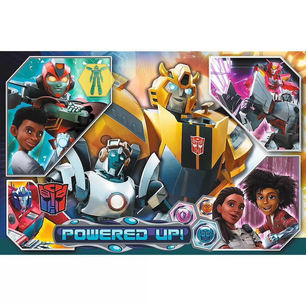 PUZZLE TREFL 300 TRANSFORMERS IN LUMEA ROBOTILOR