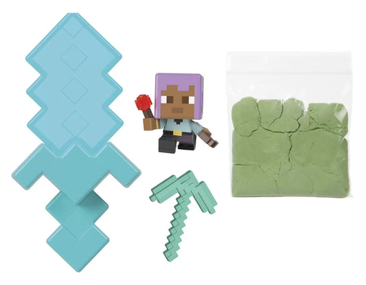 MINECRAFT MINI MODE SET EXPLORARE MINIERA TURQUOISE