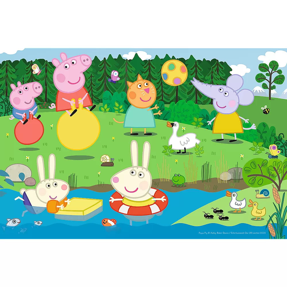 PUZZLE TREFL 60 PEPPA PIG DISTRACTIE IN VACANTA