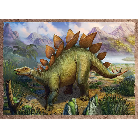 PUZZLE TREFL 4IN1 DINOZAURII INTERESANTI