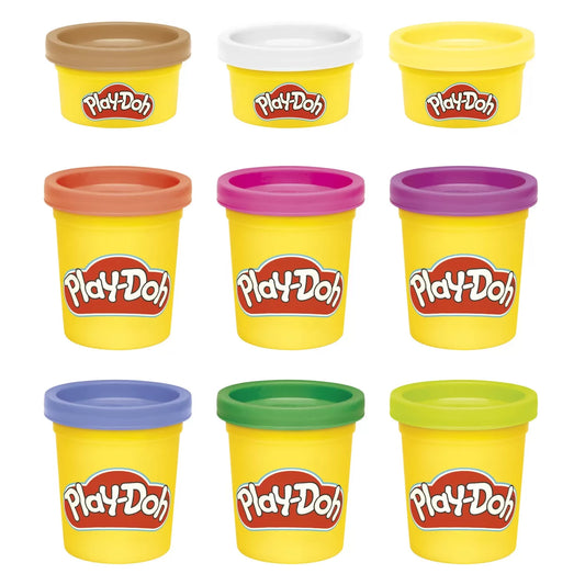 PLAY-DOH SET 9 CUTII PLASTELINA