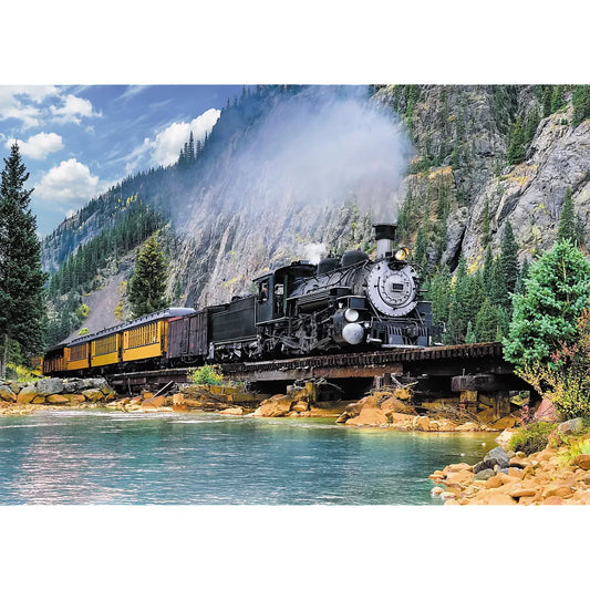 PUZZLE TREFL 500 TREN PRIN MUNTI