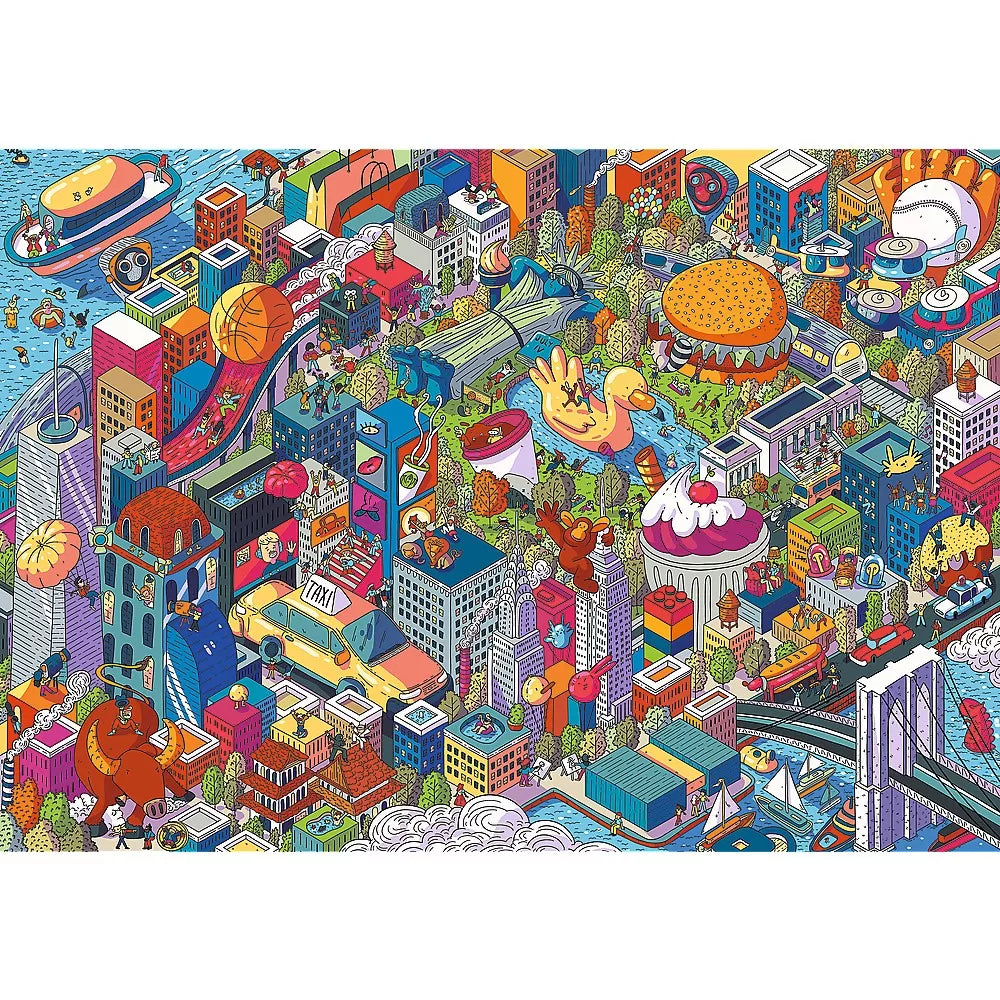 PUZZLE TREFL 1000 UFT EYE SPY NEW YORK