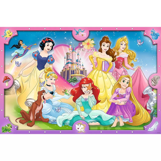 PUZZLE TREFL PRIMO SUPER SHAPE XXL 160 DISNEY LUMEA PRINTESELOR