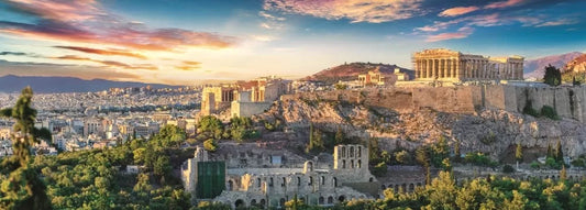 PUZZLE TREFL 500 PANORAMA ACROPOLIS ATENA