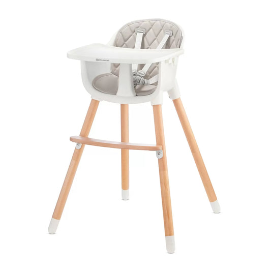 SCAUN DE MASA KINDERKRAFT SIENNA, 2 IN 1, GREY