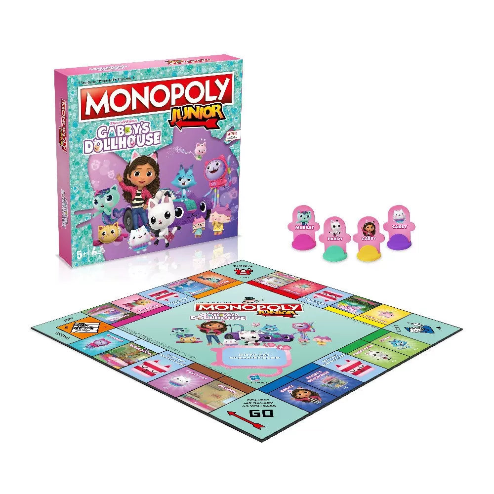 MONOPOLY JOC MONOPOLY JUNIOR GABBYS DOLLHOUSE