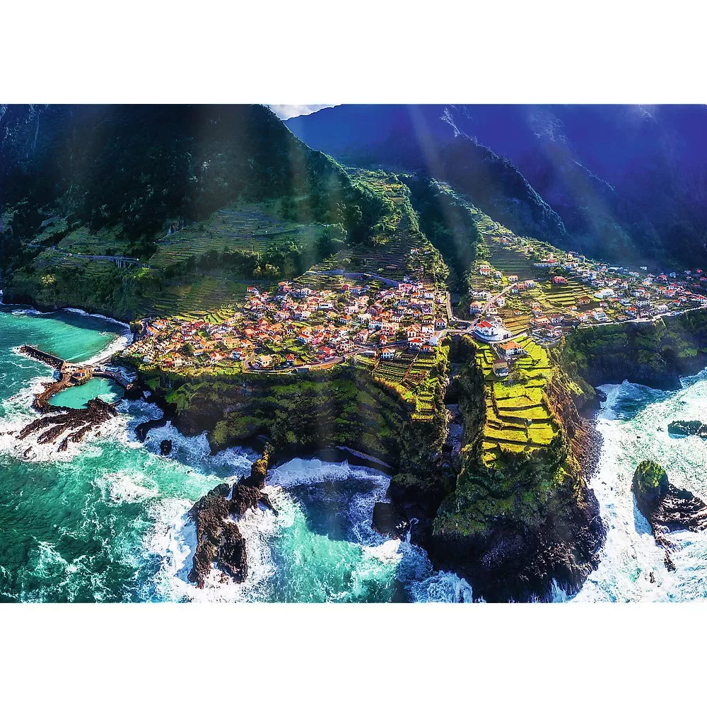 PUZZLE TREFL 1000 PREMIUM PLUS PHOTO ODYSSEY INSULA MADEIRA PORTUGALIA