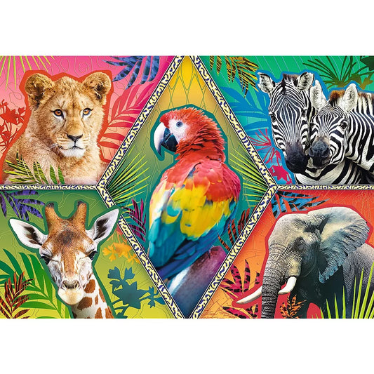 PUZZLE TREFL 1000 ANIMALE EXOTICE