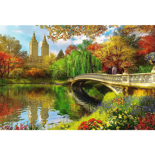 PUZZLE TREFL DIN LEMN 500+1 PIESE CENTRAL PARK NEW YORK