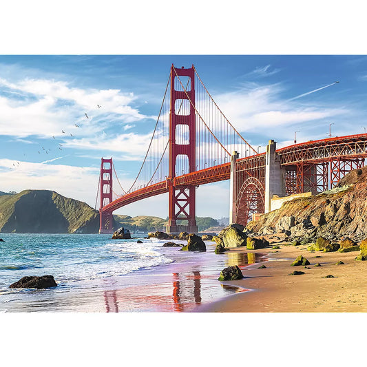 PUZZLE TREFL 1000 PODUL GOLDEN GATE SAN FRANCISCO