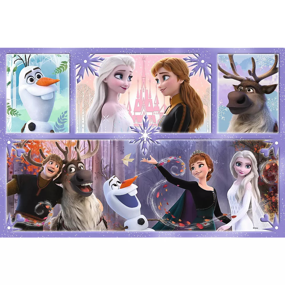 PUZZLE TREFL 24 MAXI FROZEN2 O LUME MAGICA