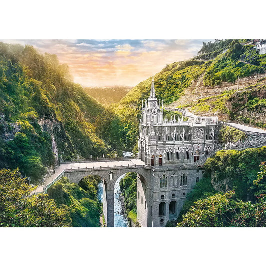 PUZZLE TREFL 1000 SANCTUARUL LAS LAJAS COLUMBIA