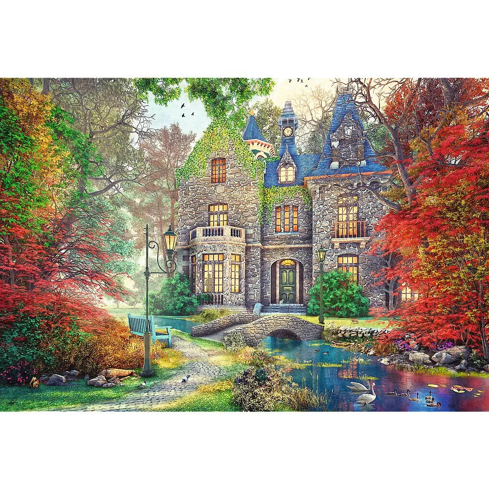 PUZZLE TREFL 1500 CONAC DE TOAMNA