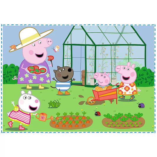 PUZZLE TREFL 4IN1 PEPPA PIG