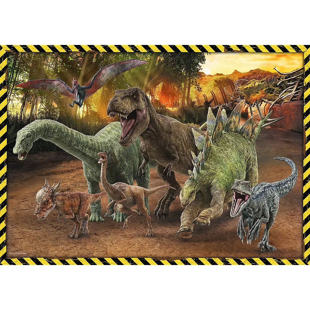 PUZZLE TREFL 200 JURASSIC WORLD IN PARCUL JURASSIC