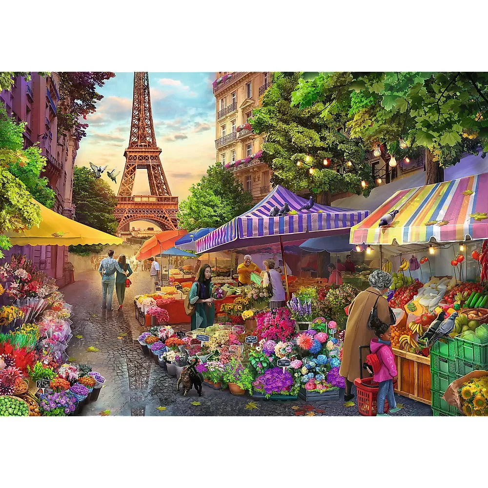 PUZZLE TREFL 1000 PREMIUM PLUS TEA TIME PIATA DE FLORI