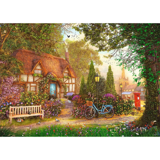 PUZZLE TREFL 1000 PREMIUM PLUS TEA TIME CABANA CU STUF